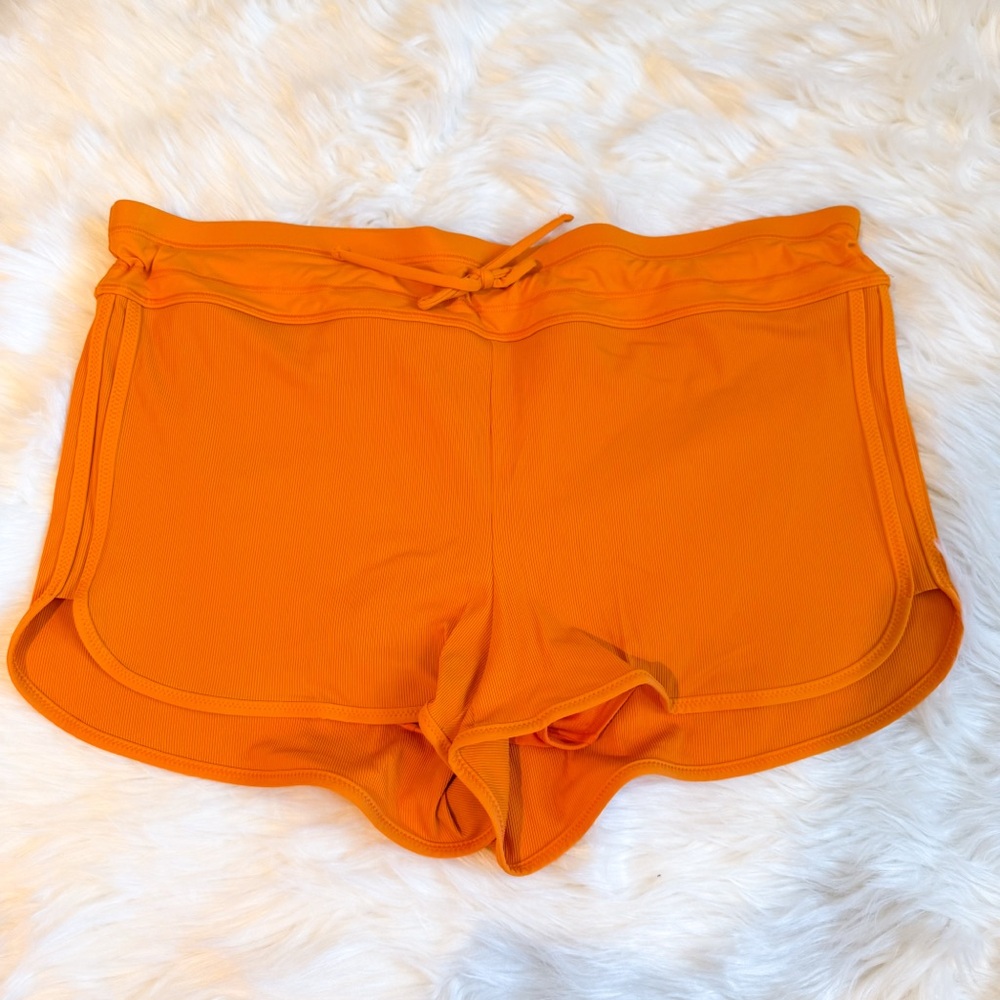 Athleta Vibrant Orange Athletic Shorts